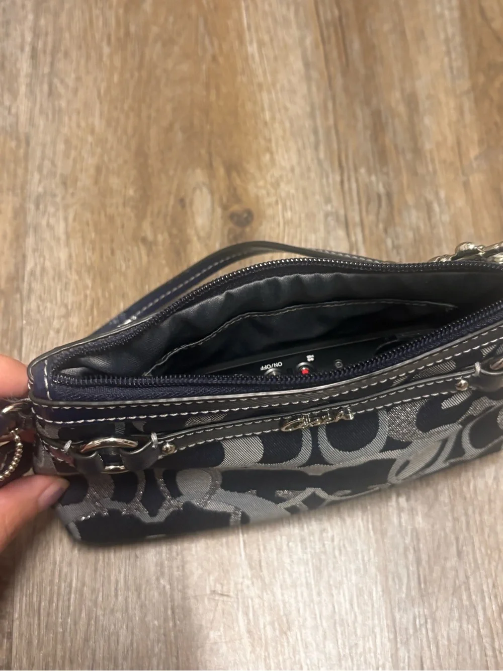 Coach signature jacquard